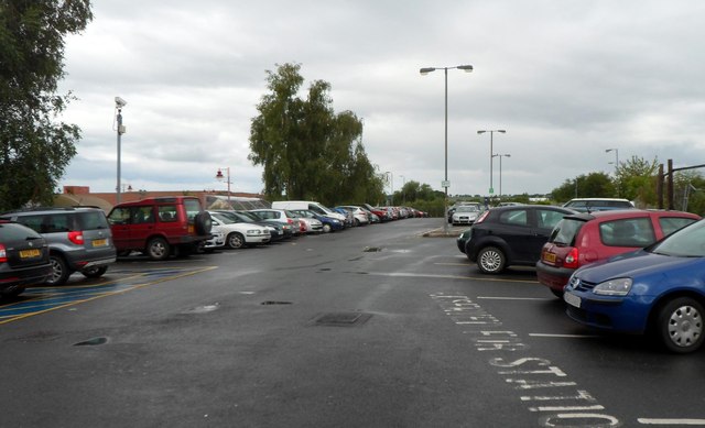 Railway Station Car Park In C Jaggery Geograph Britain And