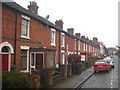 Terraced houses in Park Street Salisbury