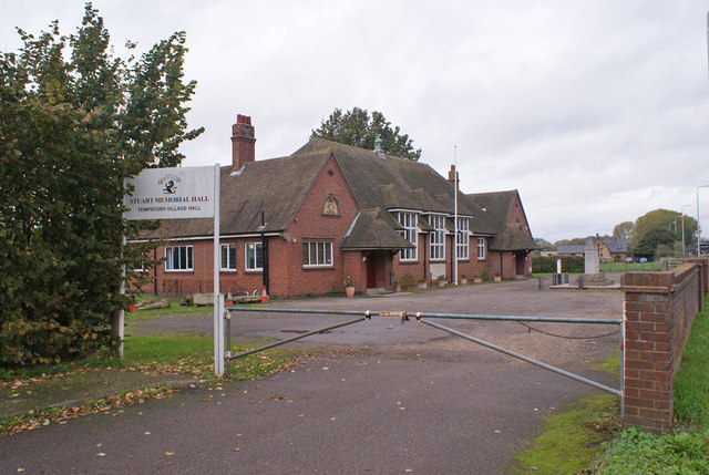 Tempsford Village Hall © Richard Dorrell cc-by-sa/2.0 :: Geograph ...