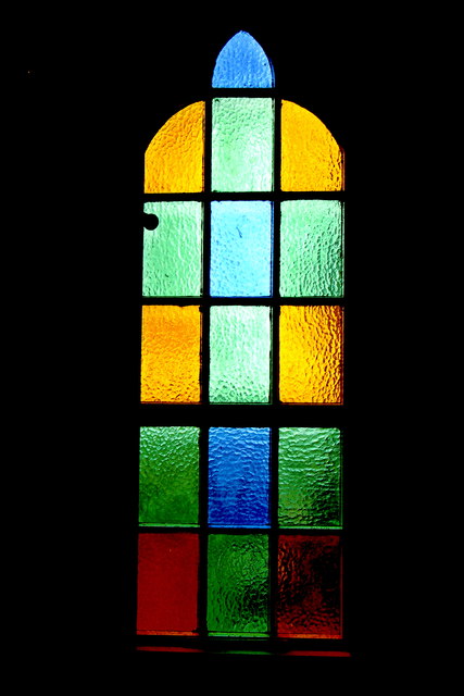 Drumcliffe - St Columba's Church of Ireland Interior - Stained Glass Window