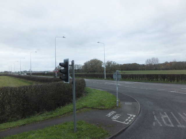 Junction of the A584 with the A583 © Barbara Carr :: Geograph Britain ...