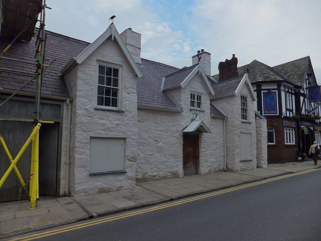 Restored building, Castle Street, Conwy