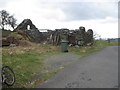 Derelict barn near Tyddyn Merched