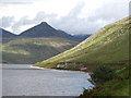 J3022 : The Ben Crom Reservoir Service Road at the upper part of the Silent Valley Reservoir by Eric Jones