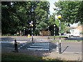 Zebra crossing on Park Hill Road