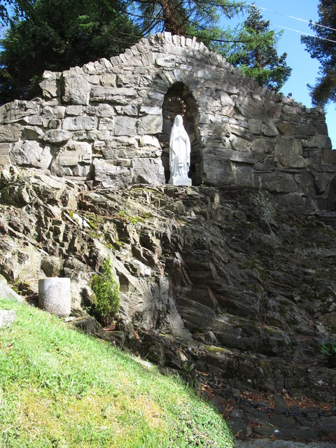 The Marian Grotto In The Grounds Of St © Eric Jones :: Geograph Ireland