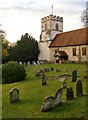 The churchyard, Medmenham - seen from Ferry Lane