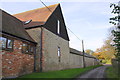 Barn conversions at Lower Farm, Denton Lane