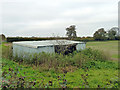 Disused shed near Button