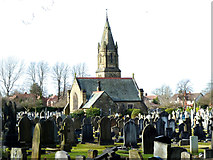 SJ7786 : The chapel, Hale Cemetery by Anthony O'Neil