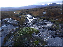 NH2967 : Allt Coire nan Cuileagan Dubha above Aultdearg near Garve by ian shiell