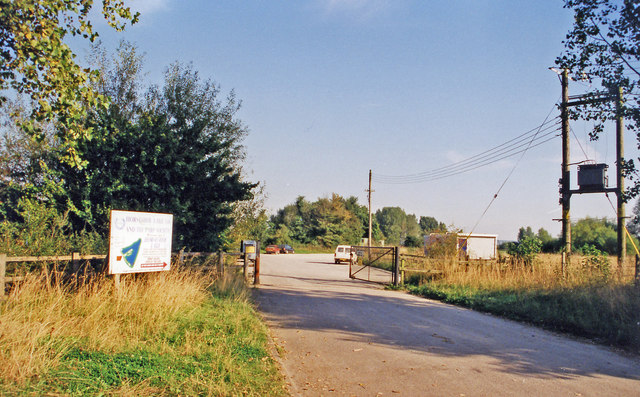 Site of former Lechlade station, 1999