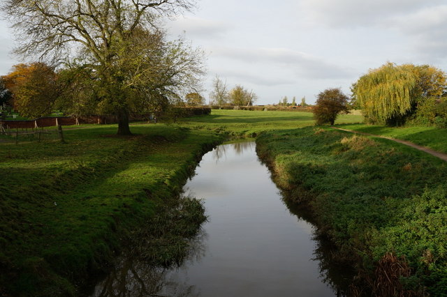 The River Foss from Church Lane © Ian S :: Geograph Britain and Ireland