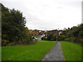 Pedestrian way to Firethorn Drive, Godley