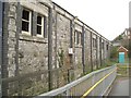 The back of Teignmouth station