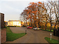 Talbot Hotel car park, mid-November