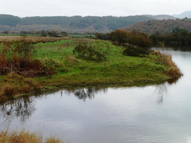 North-east bank, Afon Glaslyn