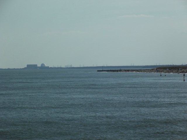 Sizwell B from Southwold Pier