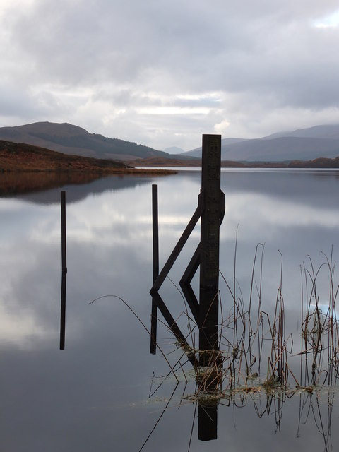 Water gauge, Loch a' Chuilinn