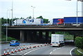 TQ4699 : Slip road to the M11 by N Chadwick