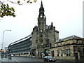 Glasgow Royal Infirmary Clock Tower Block