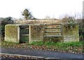 The old pinfold, Wilkin Hill, Barlow