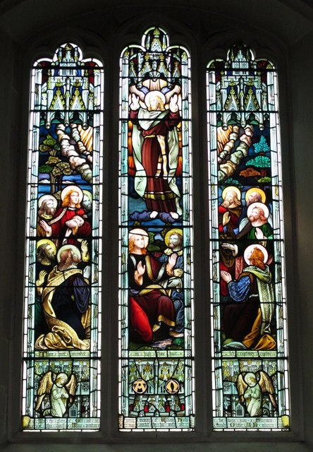 The Church of St. John the Baptist, Grainger Street, NE1 - stained glass window
