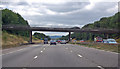 M5 southbound,  Shoreditch Road bridge