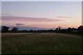 Farmland alongside Hagg Lane