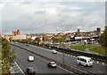 SJ8990 : Looking across the M60 by Gerald England