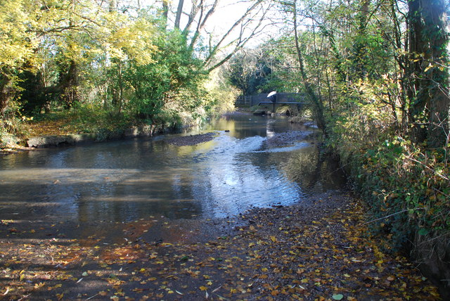 Ford on Scribers Lane at Yardley Wood © John Walton :: Geograph Britain ...