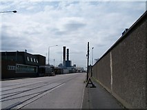 O1934 : View west along Alexandria Road, Dublin Port by Eric Jones