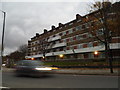 Flats on the Oaklands estate, Cavendish Road