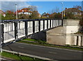 Footbridge across the A563 Lubbesthorpe Way