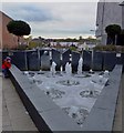 Water feature Eagles Meadow Shopping Centre