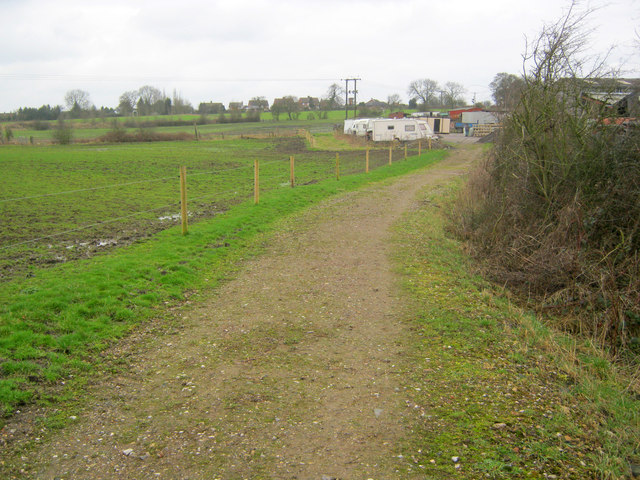 Track at Bank's Barn