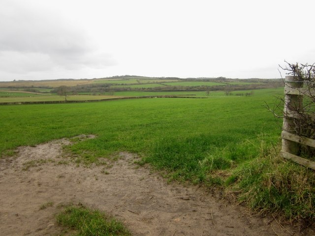 Farmland west of Dovenby