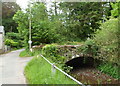 Stone bridge over Dulas Brook, Cusop