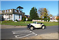 Old Car on Green Lane