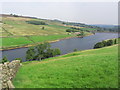 SD9837 : Pondon Reservoir near Stanbury as seen from near Ponden Hall by Colin Park