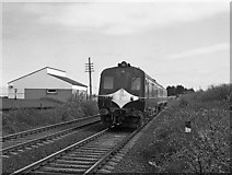 J4882 : Westbound train approaching Carnalea station - 1985 by The Carlisle Kid