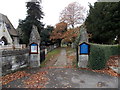 Entrance path to St Leonards Church, Upton St Leonards