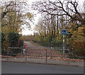 Footpath and cycleway south of Park Avenue, Skewen