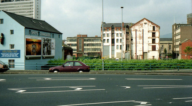 Vacant site, Donegall Quay, Belfast (1990)