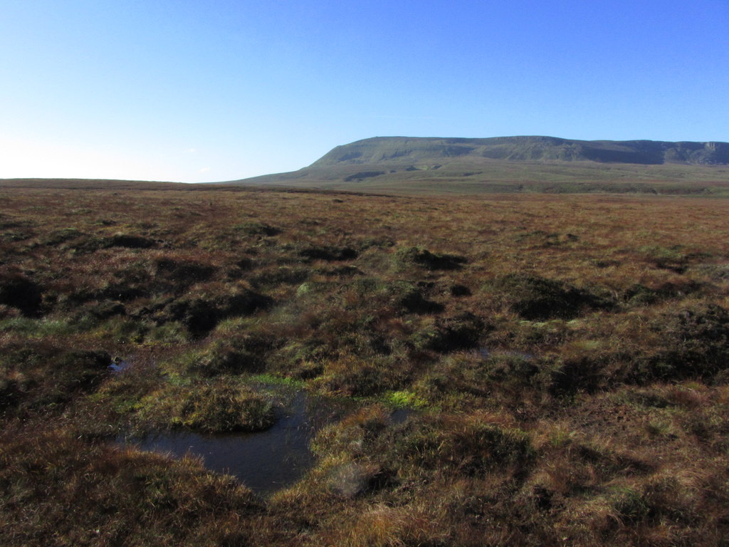 View across blanket bog towards the... © Colin Park Geograph Ireland