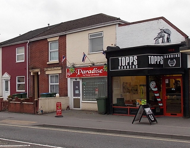 Topps and Paradise in Southampton © Jaggery :: Geograph Britain and Ireland