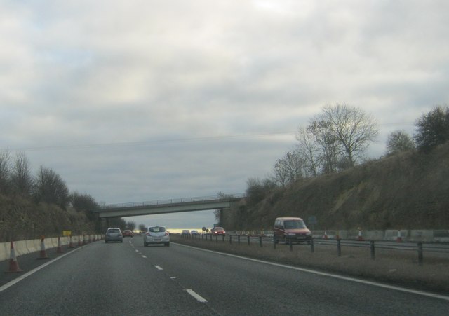 The A1(M) southbound