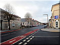 Plassey Street west of Arcot Street, Penarth