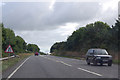 A303 climbing towards the A358 junction