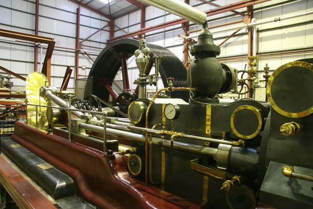 Markham Grange Steam Museum - beautiful engine